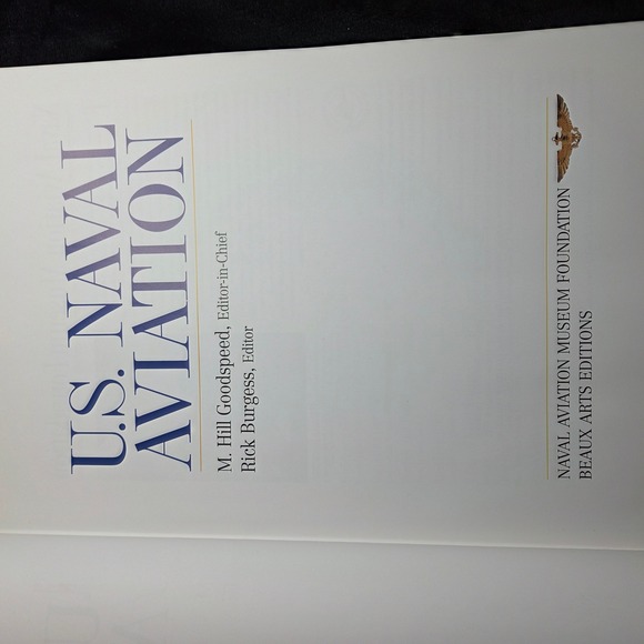 US Naval Aviation Hardcover Book Naval Aviation Museum Foundation Gold Emblem - Picture 10 of 16